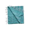 Soft 100% cotton hammam towel – Sultan model in mint green | Limonella