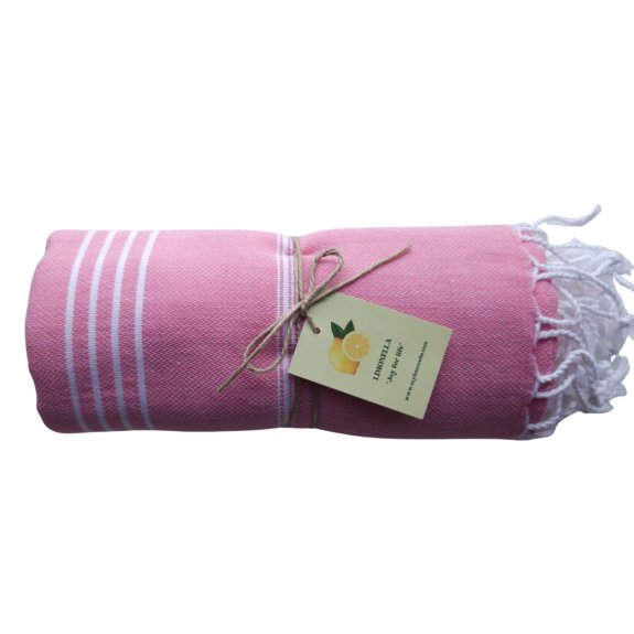 Limonella Sultan hamam-pyyhe pinkki (4634) _paras hamam pyyhe_ aito turkkilainen puuvillapyyhe | Limonella