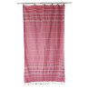 Large size pink (4634)  hammam towel with tassels – perfect for sauna | Limonella