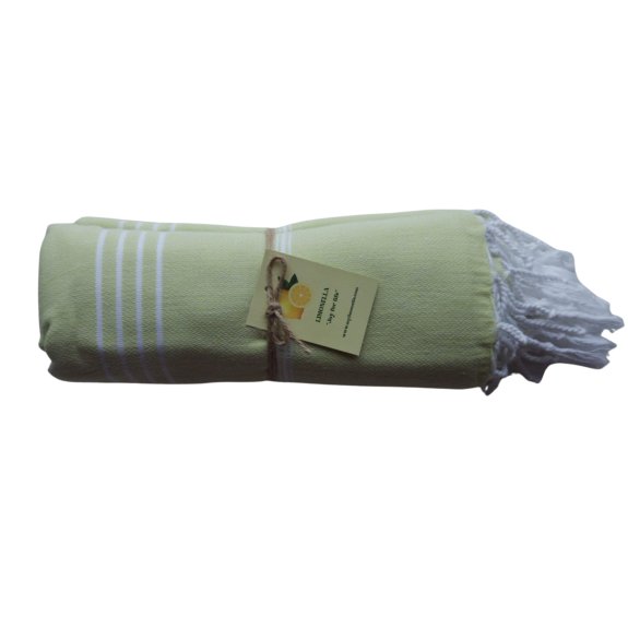 Limonella Sultan pistachio hammam towel – best hammam towel for sauna