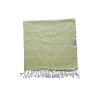 Absorbent Pistachio hammam towel for bath and beach use | Limonella