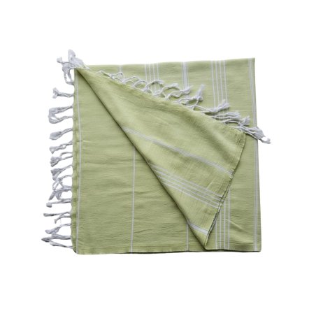 Soft 100% cotton hammam towel – Sultan model in Pistachio| Limonella