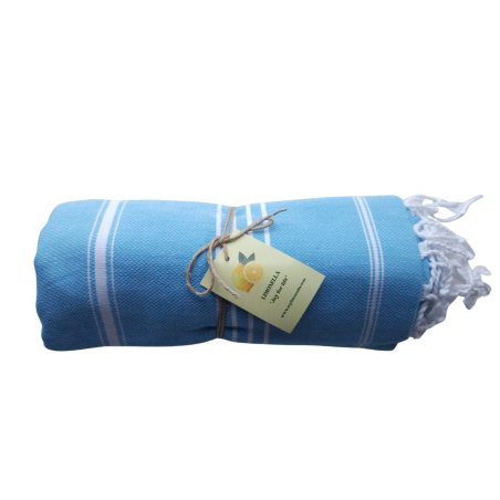 Limonella Sultan Turquoise (8807) hammam towel – authentic Turkish cotton towel | Limonella