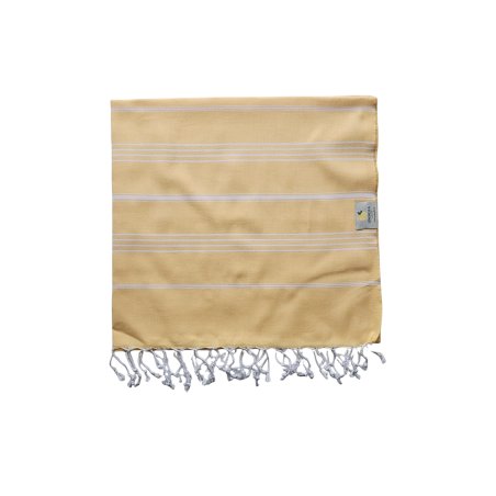 Imukykyinen keltainen hamam-pyyhe kylpyhuoneeseen ja rannalle | Limonella