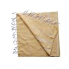 Soft 100% cotton hammam towel – Sultan model in yellow | Limonella