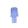 Soft and lightweight blue hammam bathrobe – perfect for sauna, beach, and spa moments | Limonella