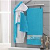 Soft and absorbent hammam bathrobe with embroidery – stylish promotional set | Limonella