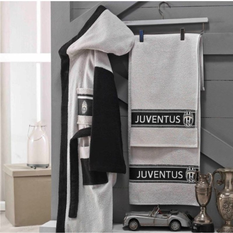 Soft and absorbent hammam bathrobe with embroidery – stylish promotional set | Limonella