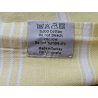 Hammam towel care instructions and durable Turkish cotton material | Limonella