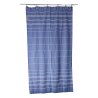 Large size blue hammam towel with tassels – perfect for sauna | Limonella