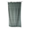 Large size forest green  hammam towel with tassels – perfect for sauna | Limonella
