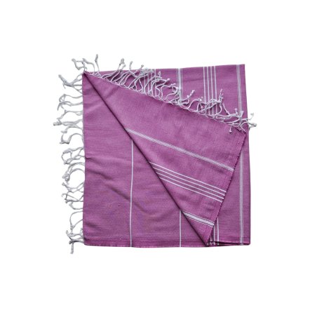 Pehmeä 100 % puuvillaa oleva hamam-pyyhe – Sultan-malli fuksia | Limonella