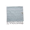 Absorbent mint  hammam towel for bath and beach use | Limonella