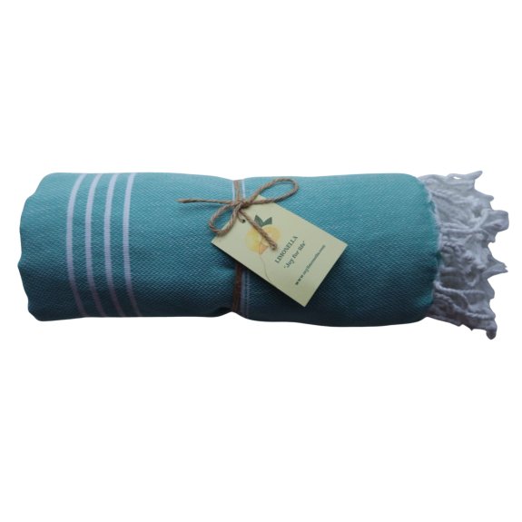 Limonella Sultan hammam towel – best hammam towel for sauna-mint green