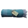 Limonella Sultan mint green hammam towel – authentic Turkish cotton towel | Limonella